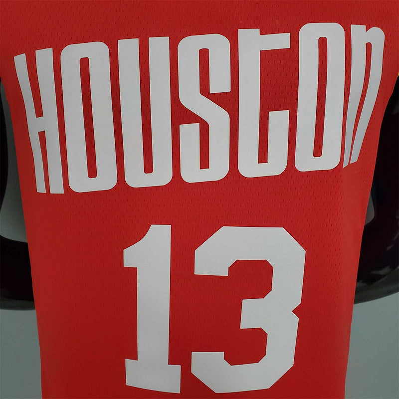 HARDEN#13 Rockets Retro Red