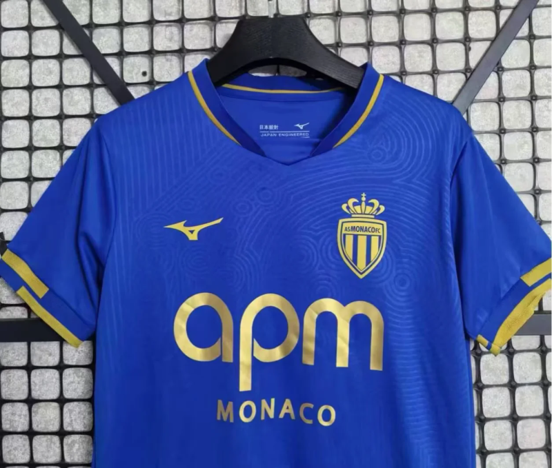 25-26 Monaco away soccer jersey size S-4XL