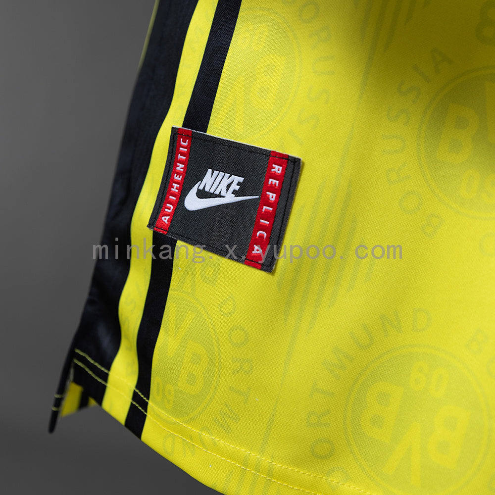 Dortmund 96/97 Home Long-Sleeve Retro Jersey S-XXL