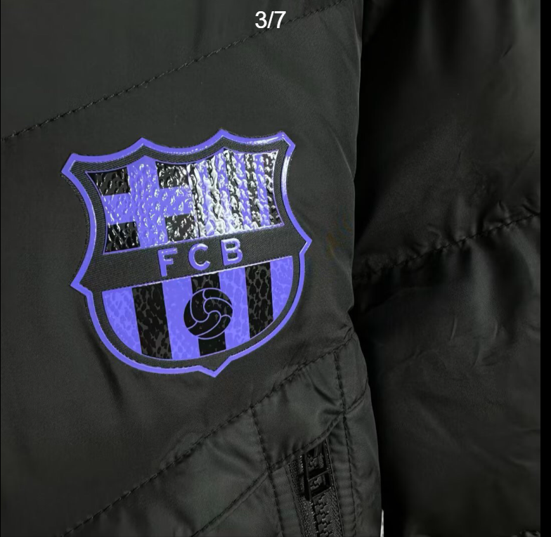 Barcelona 2025-26 Black Coat