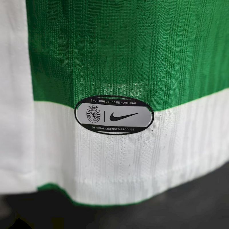 25-26 Sporting Lisbon home player version jersey