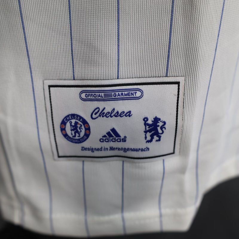 Chelsea 2025/26 White retro Player version jersey size S-2XL