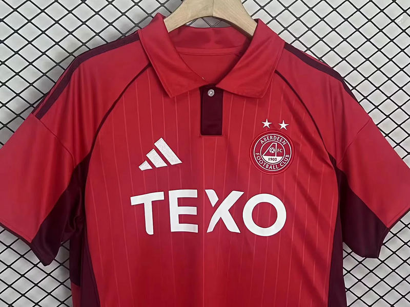 25-26 Aberdeen home soccer jersey