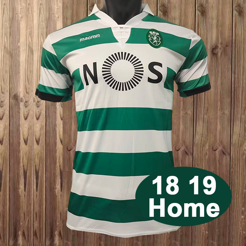 Retro Sporting Lisbon 2018/19 Home Jersey S-XXL