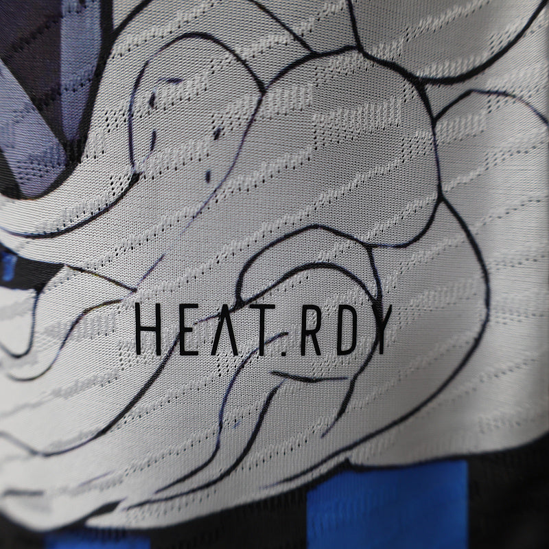Japan blue white special player version jersey