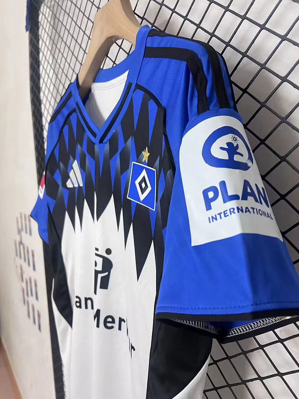 25-26 Hamburger home soccer jersey