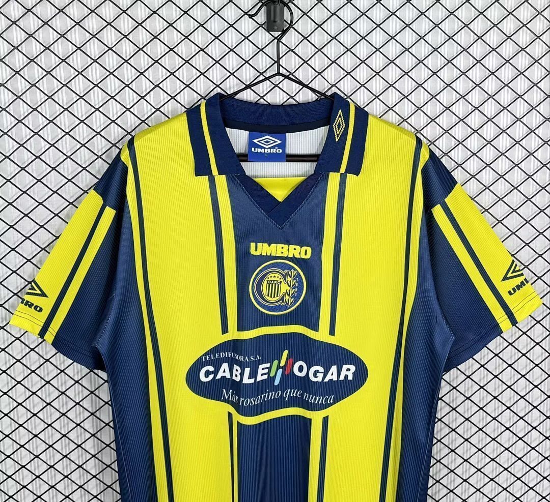 Retro Rosario Central 1998/99 home soccer Jersey