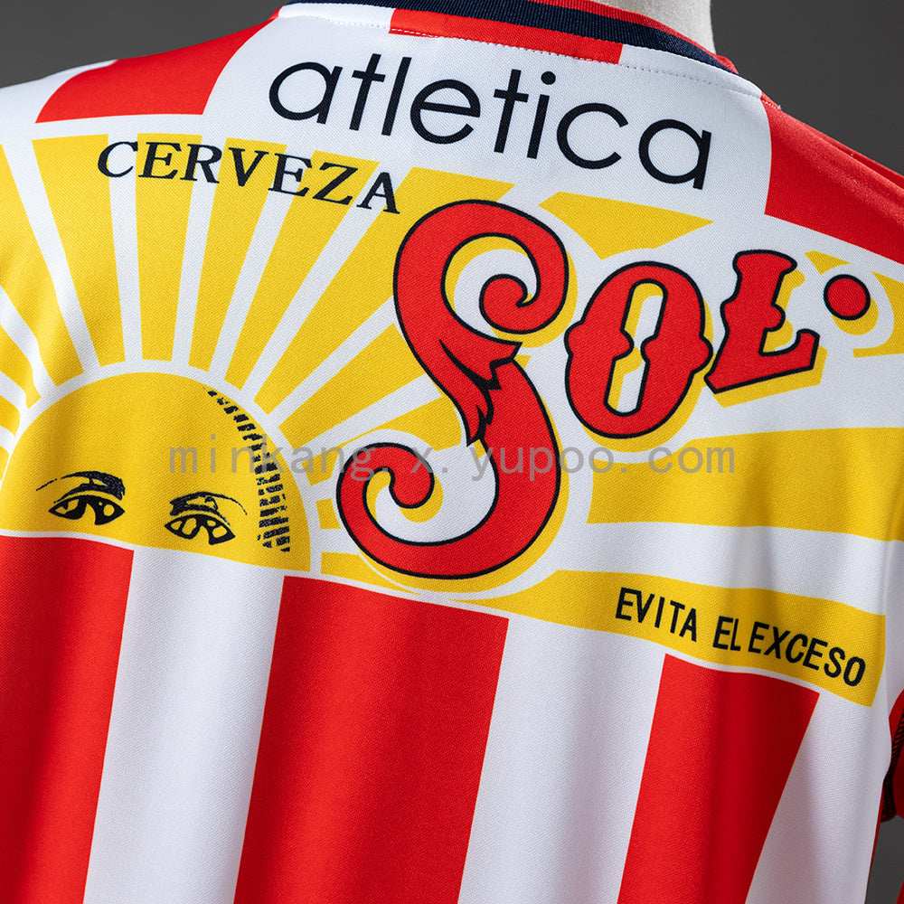 Chivas de Guadalajara 02/03 Home Long-sleeved Retro Jersey S-XXL