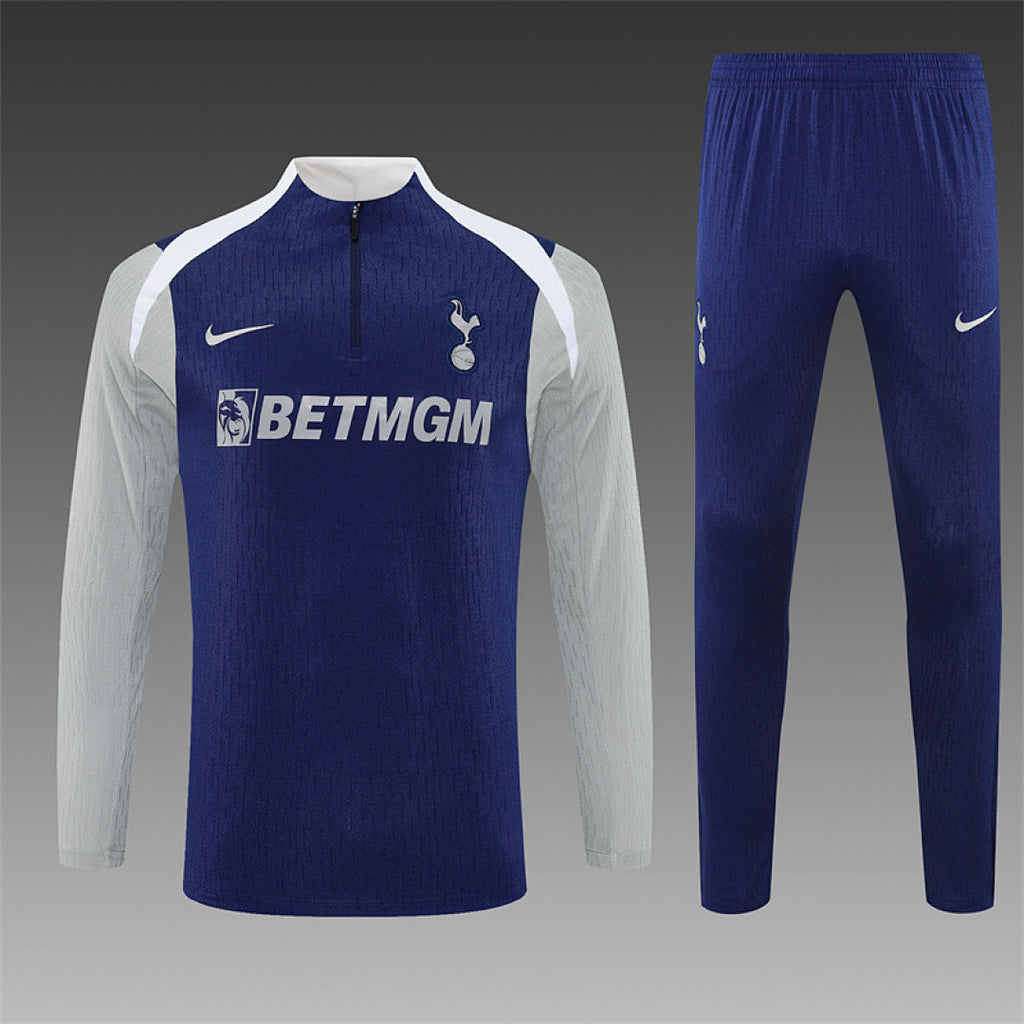 Tottenham Blue 2025/26 training shirt half zip