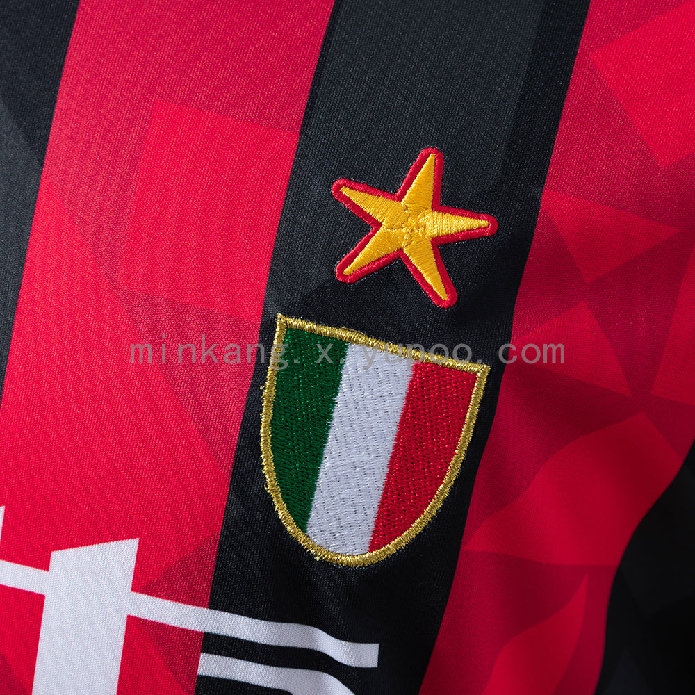 AC Milan 93/94 Home Long Sleeve S-XXL