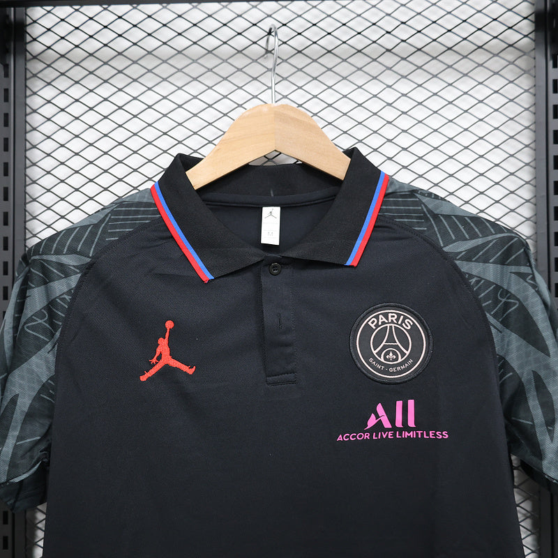 23-24 Paris Saint-Germain Black POLO