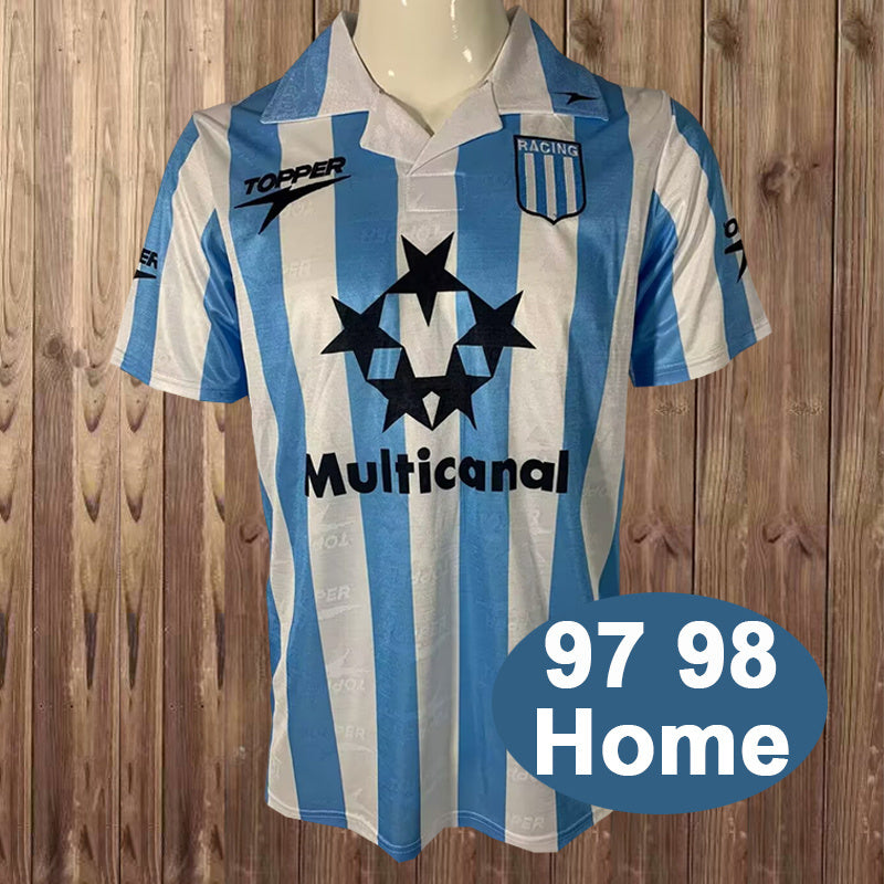 97-98 Racing Club Home retro jersey