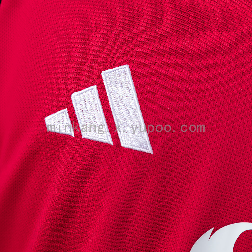 M-U 25/26 Home Long Sleeve Jersey S-4XL