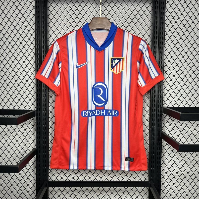24-25 Atletico Madrid home soccer jersey