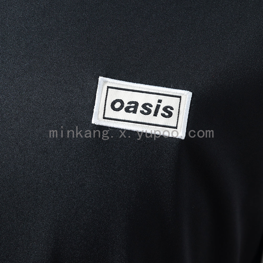 Oasis Live '25 Originals 3-Stripes Football Shirt Black S-4XL