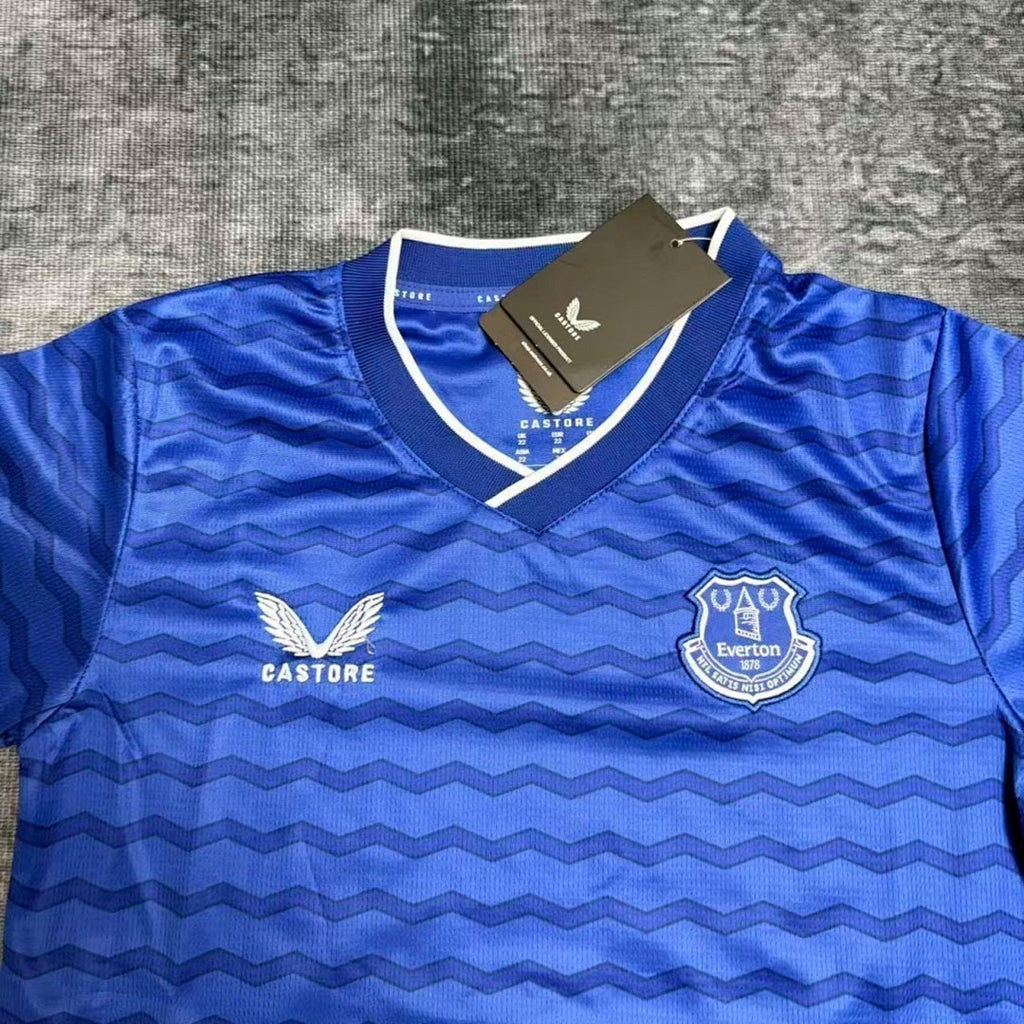 Everton 2025/26 Home Kid Kit size 16-28
