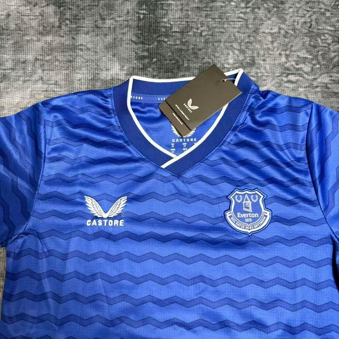 Everton 2025/26 Home Kid Kit size 16-28