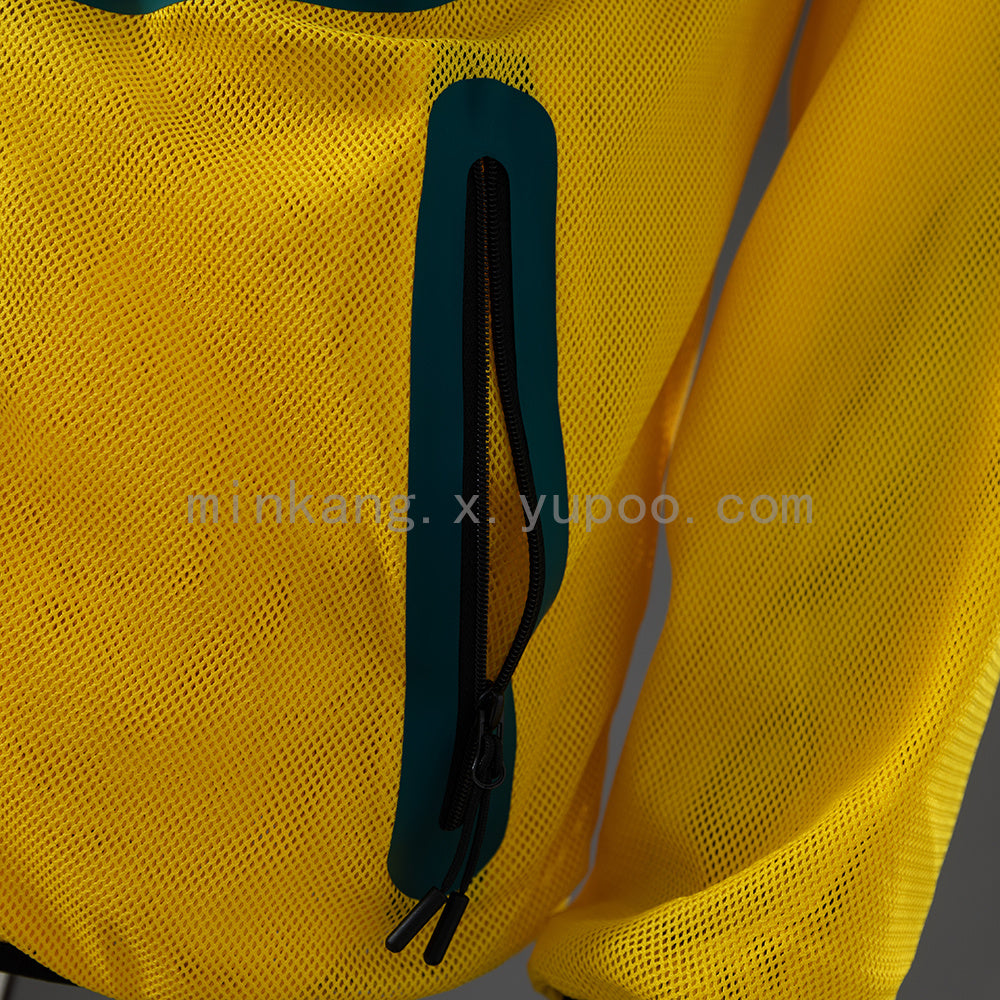 Brazil 2026 Men's Football Anthem Jacket - Yellow S-XXL