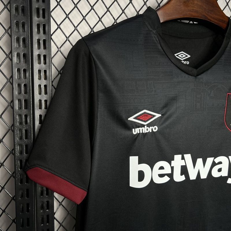 24-25 West Ham away soccer jersey