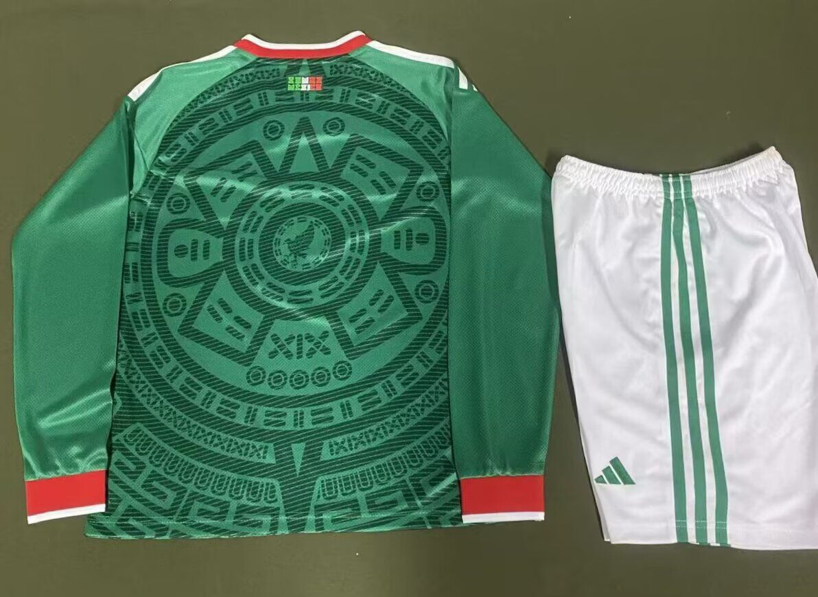 MEXICO 26 Manga larga KID-KIT — World Cup 2026