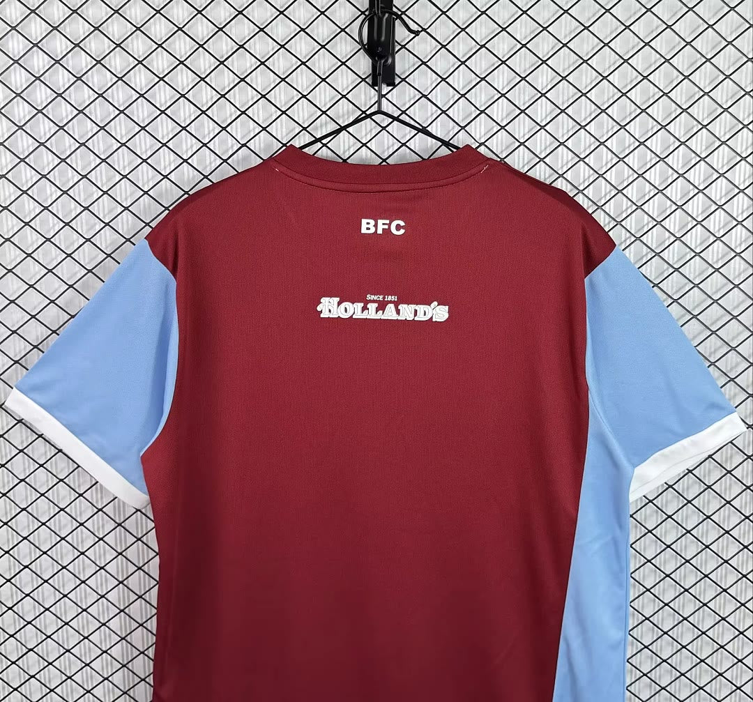 Retro Burnley 2008/09 Home Soccer Jersey Size S-2XL
