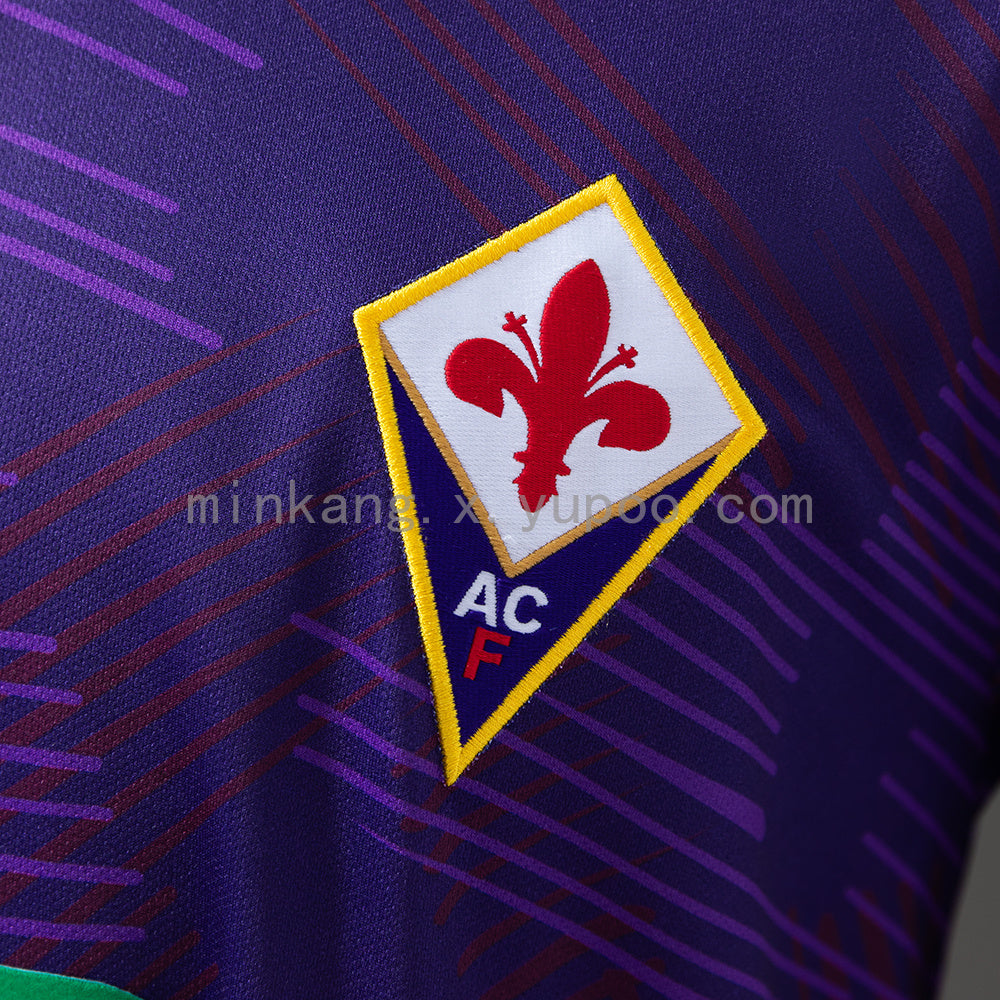 Fiorentina 92/93 Home Long Sleeve Retro Jersey S-XXL