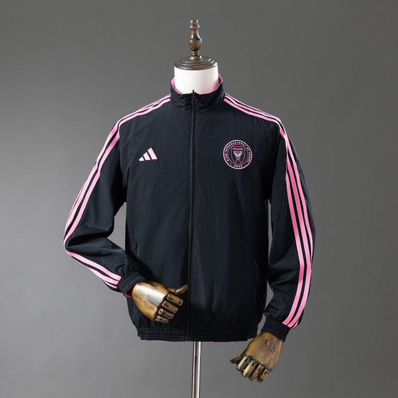 Inter Miami CF 2025-26 Pink And Black Reversible windbreaker