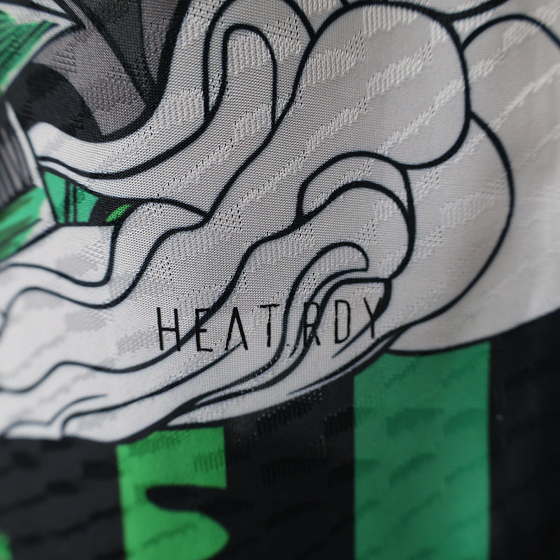 Japan green special player version jersey