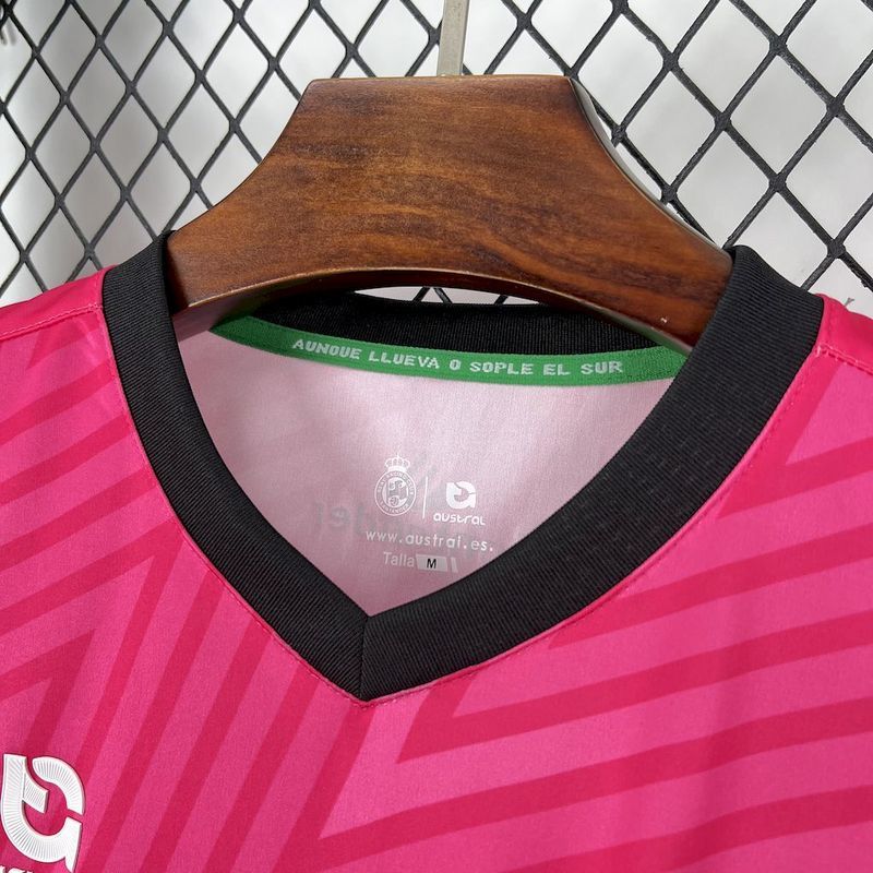 24-25 Racing de Santander Pink Goalkeeper Jersey
