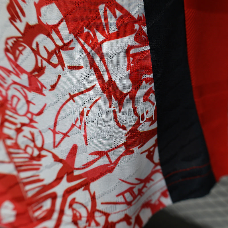 24-25 Japan red and white dragon ball player version jersey