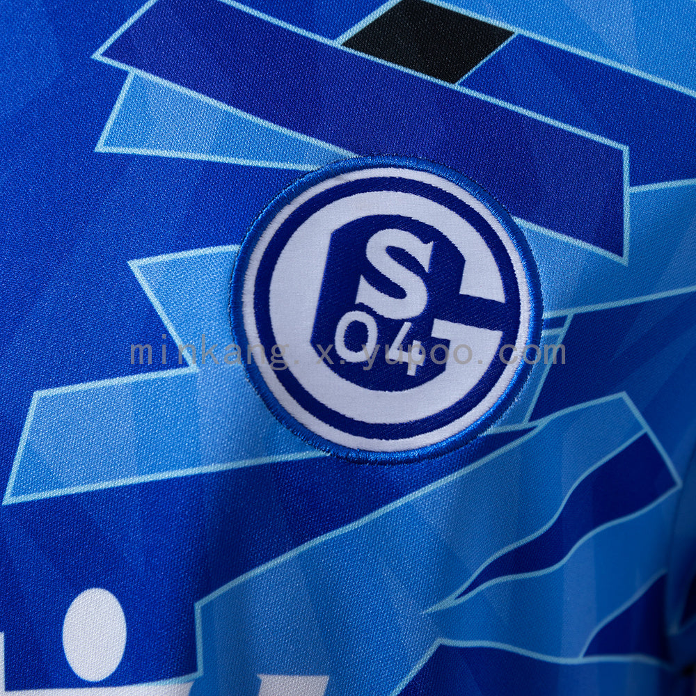 Schalke 04 92/93 Home Retro Jersey S-XXL