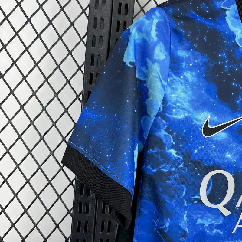 25-26 Paris Saint-Germain Blue sky and white clouds Jersey