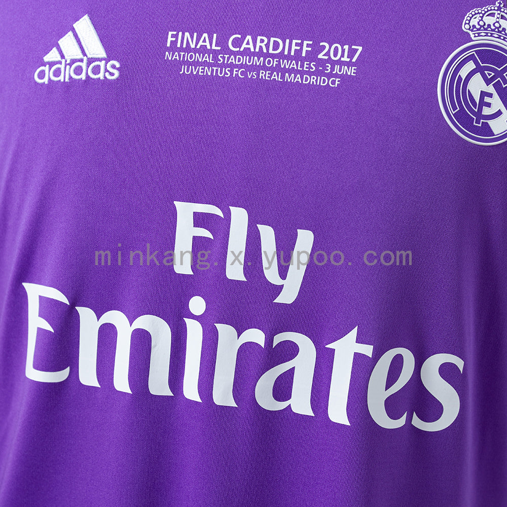 Retro Real Madrid 16/17 away S-XXL