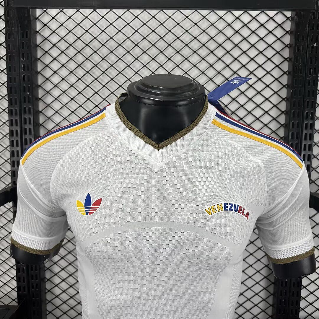 Venezuela 2026 World Cup Away Player Version soccer jersey size S-2XL