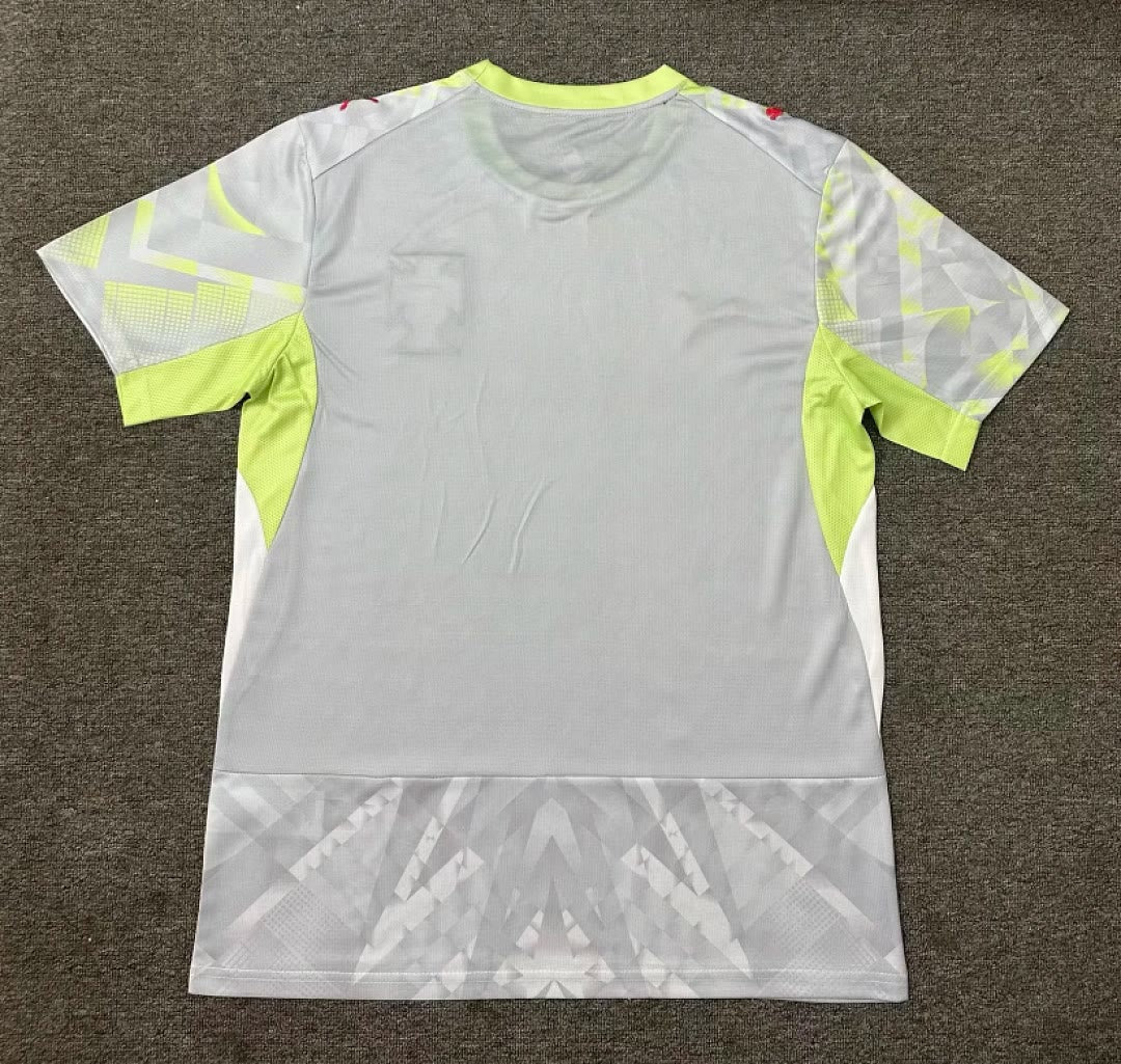 Portugal 2026 World Cup Gray Goalkeeper Jersey Size S-4XL