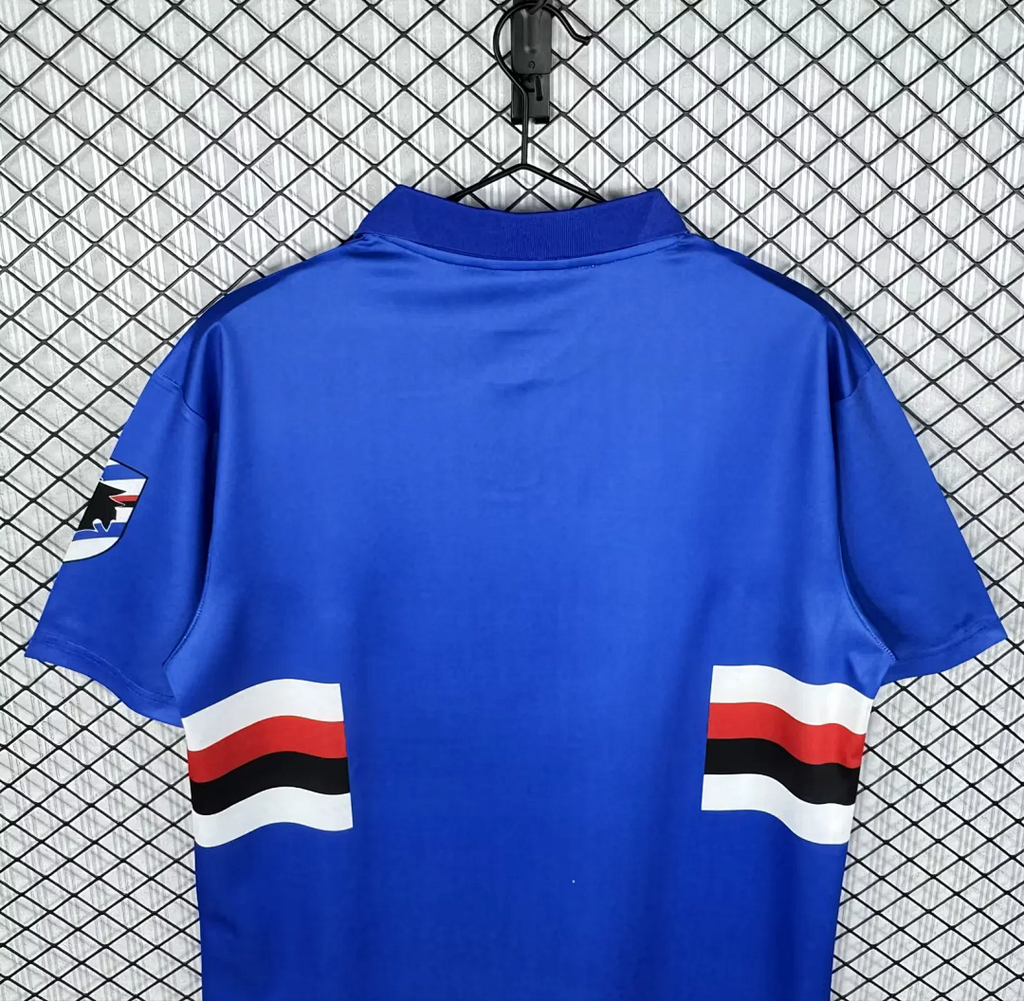 Retro Sampdoria 1993/94 home soccer jersey size S-2XL