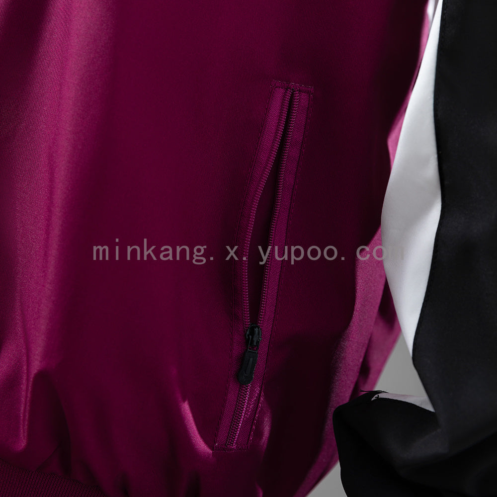 PSG Collaboration Windbreaker - Black &amp; Psychedelic Purple S-XXL