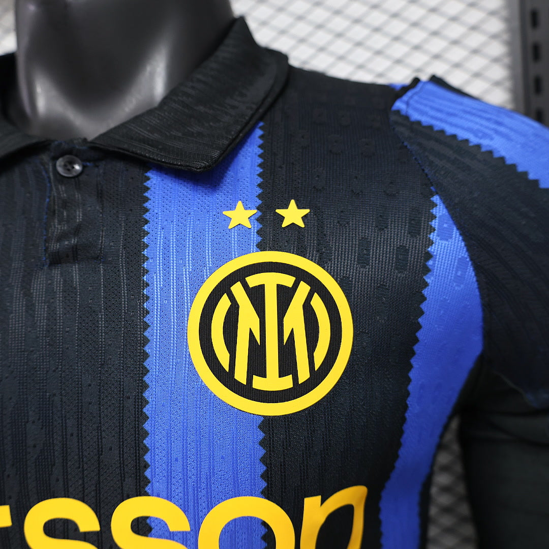Inter Milan 2026/27 Home Long Sleeve Player Version Jersey S-2XL