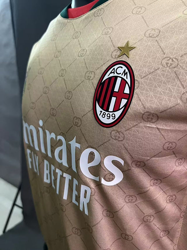 24-25 AC Milan *GUCCI Goldern player version jersey
