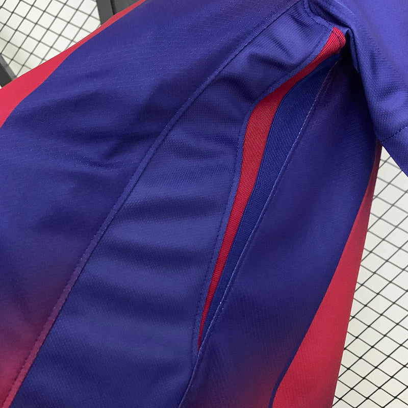 25-26 Barcelona home soccer jersey