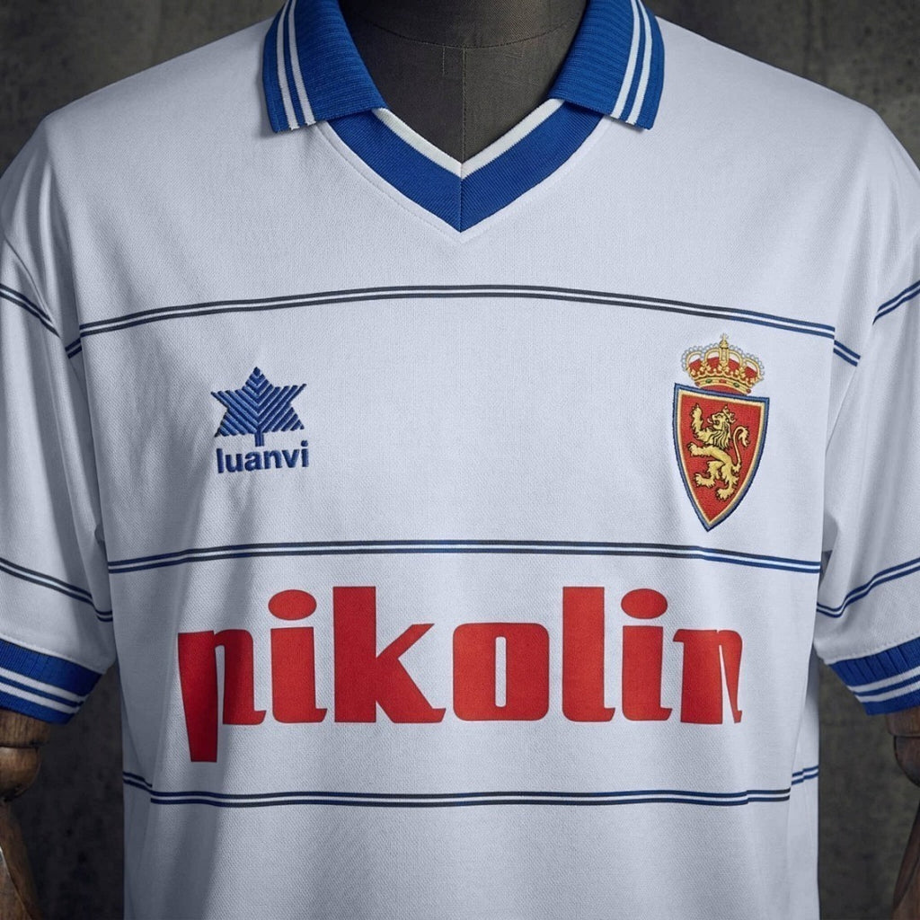 Retro Real Zaragoza 1999/2000 Home jersey S-XXL
