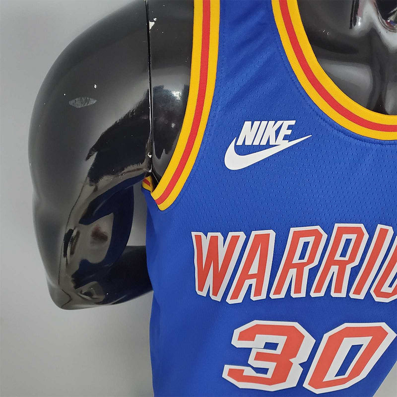 CURRY#30 75th Anniversary Warriors Blue