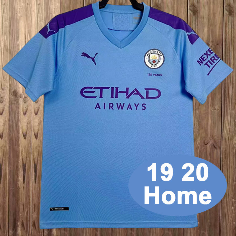 19-20 Manchester City home jersey