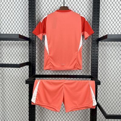 25-26 Real Madrid Red Goalkeeper kid kit