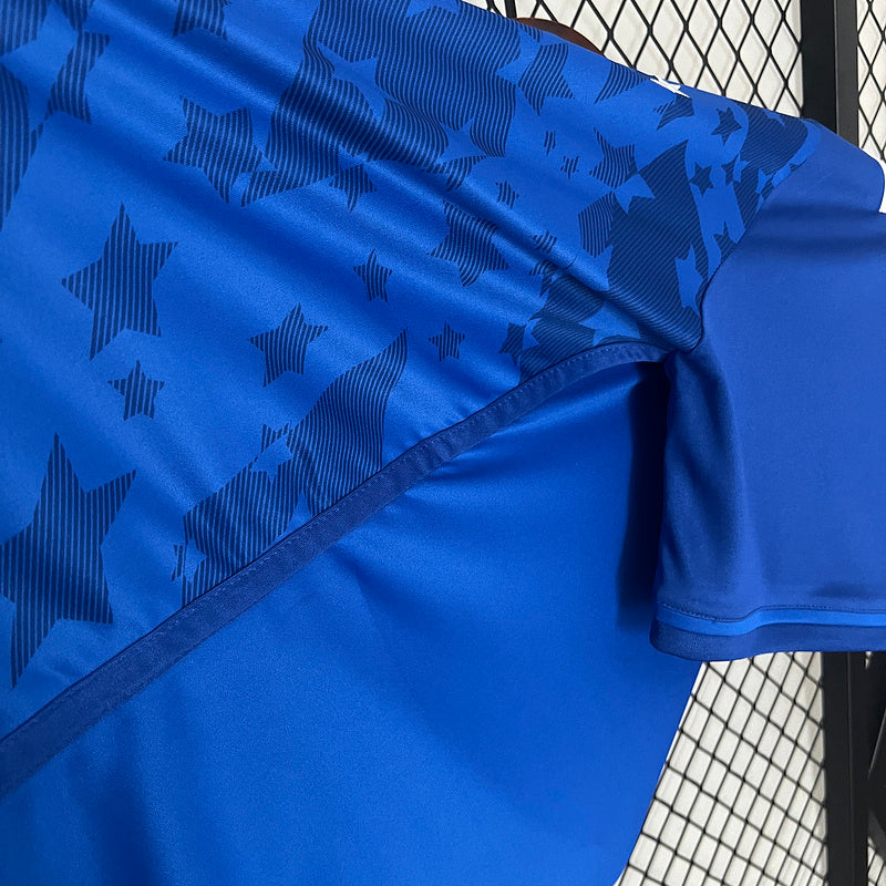 24-25 Cruzeiro home soccer jersey