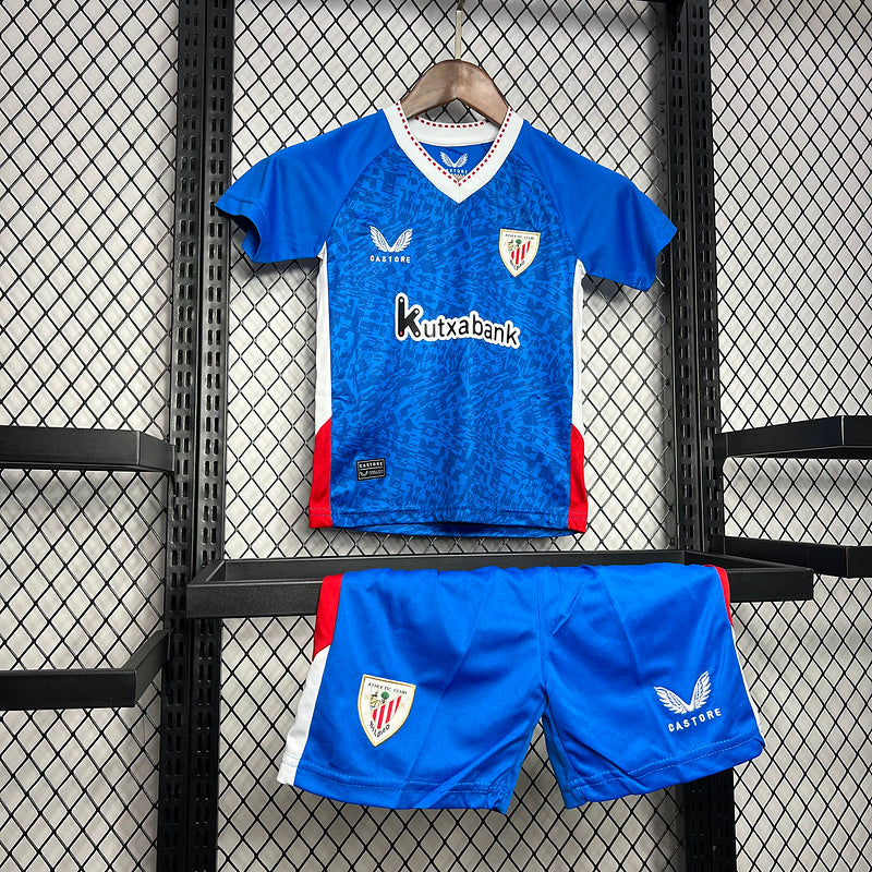 24-25 Bilbao away blue kid kit