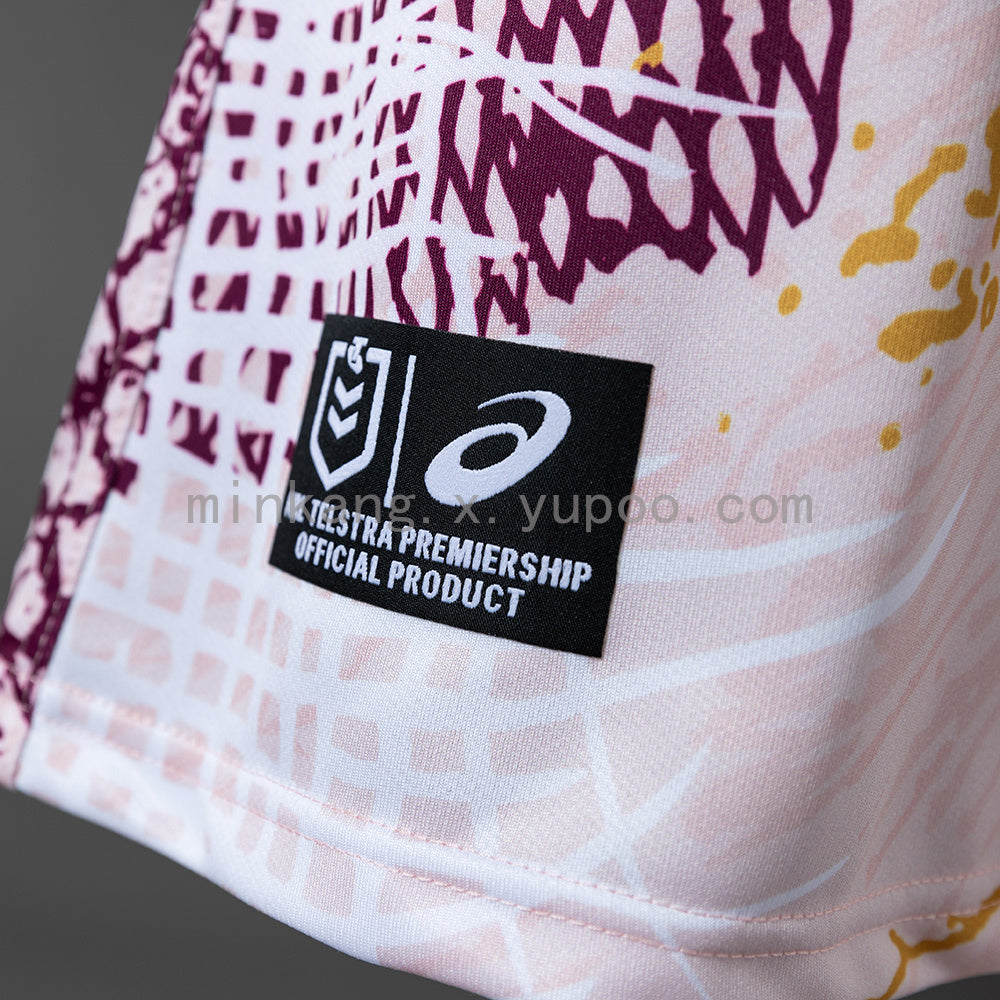 NRL Brisbane Broncos 2025 Indigenous Jersey S-5XL
