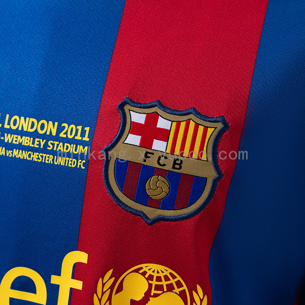 Barcelona 2010/11 Home Retro Jersey S-4XL