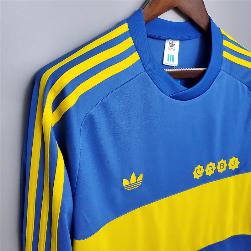 1981 Boca Juniors home long sleeve
