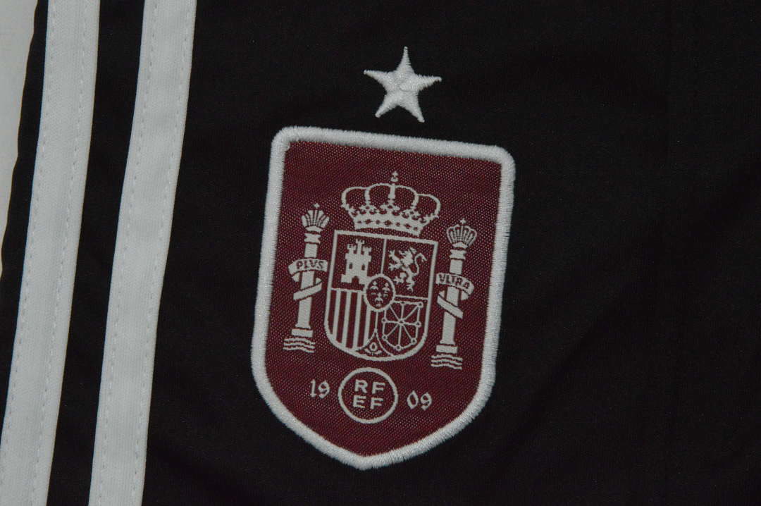 Pantalon Corto de Futbol #Spain 2026 Black Goalkeper Shorts — Zhang199